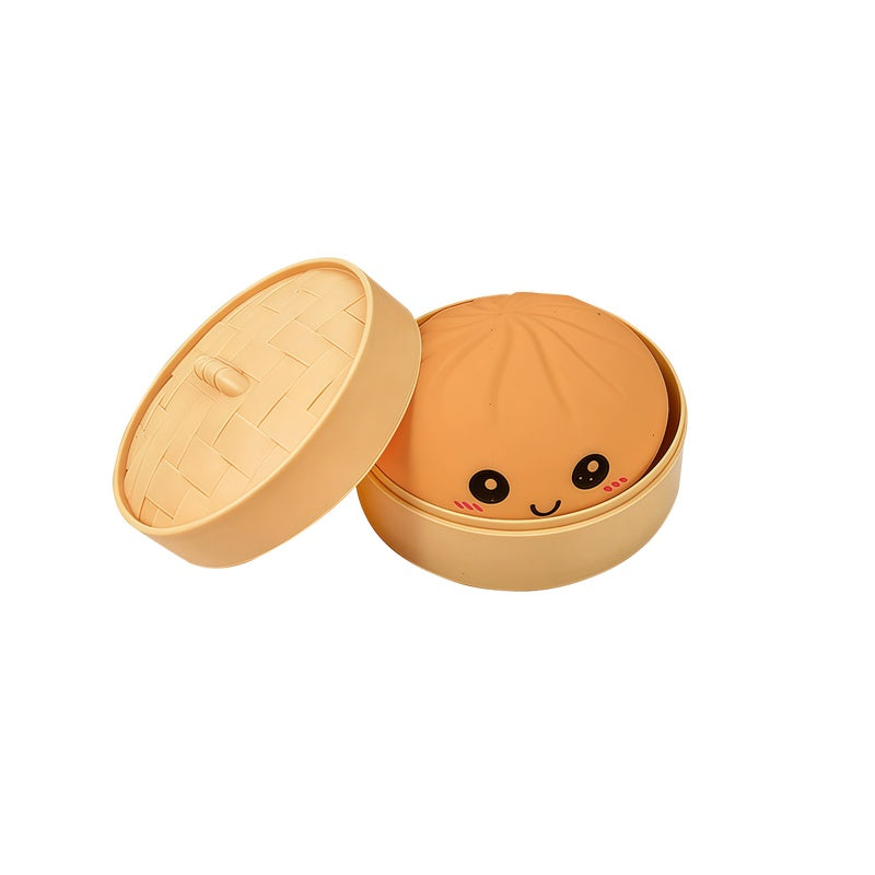 Cute Dumpling Sensory Toy - Stress Relief Squeeze Toy for Kids & Adults