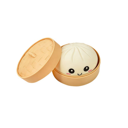 Cute Dumpling Sensory Toy - Stress Relief Squeeze Toy for Kids & Adults