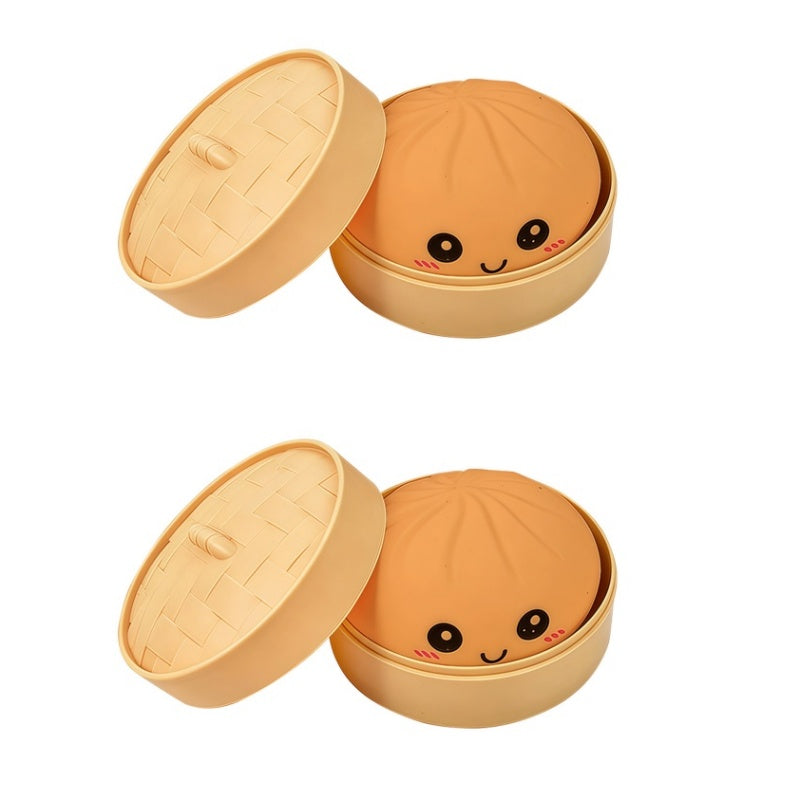 Cute Dumpling Sensory Toy - Stress Relief Squeeze Toy for Kids & Adults