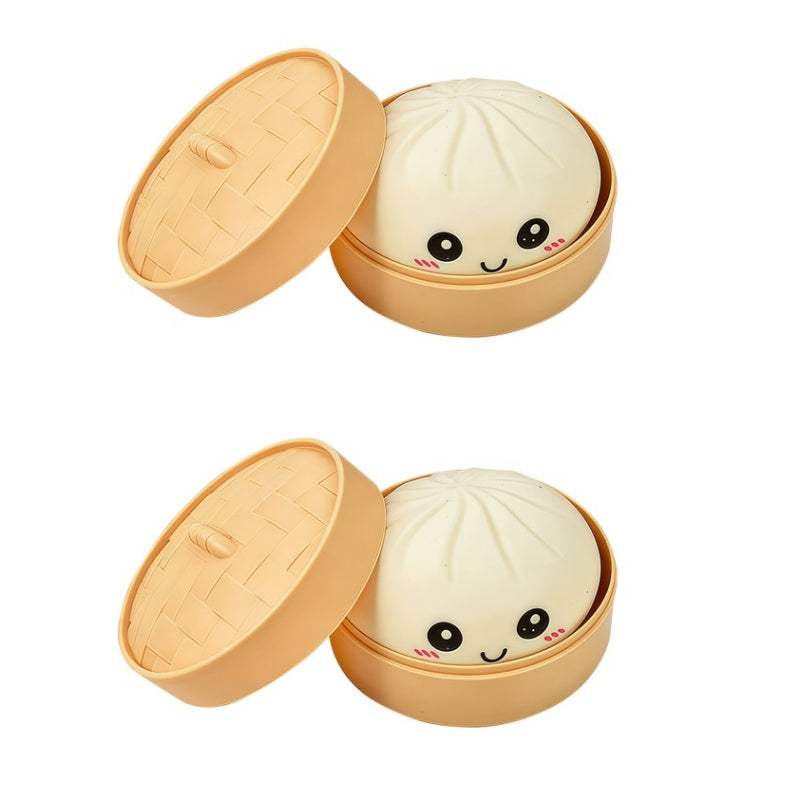 Cute Dumpling Sensory Toy - Stress Relief Squeeze Toy for Kids & Adults